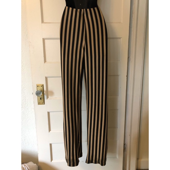 Zara Striped Flowy Pants - Picture 6 of 6